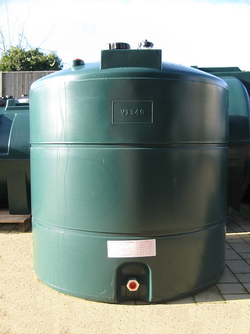 Oil Tank 1340 litre single skin domestic Smiths of the Forest of Dean