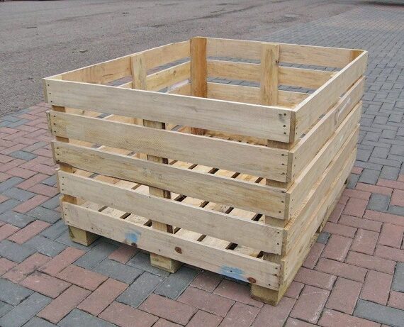 Wooden Crates - standard sizes - Smiths of the Forest of Dean